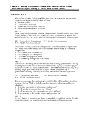 Chapter 13 Test Bank version 1 - Student name:__________ In Canada ...