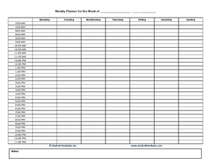 168 Hours Exercise - Time management - 168 Hours Exercise How much time ...