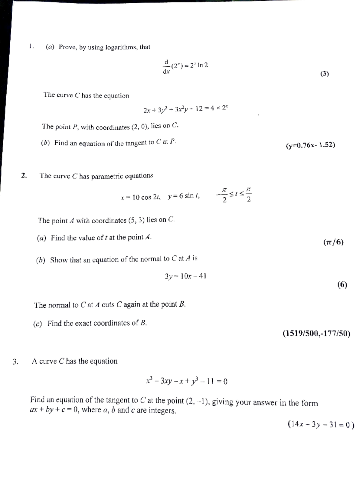 Adobe Scan 27 Jan 2022 - Alevel maths notes - (a) Prove, by using ...