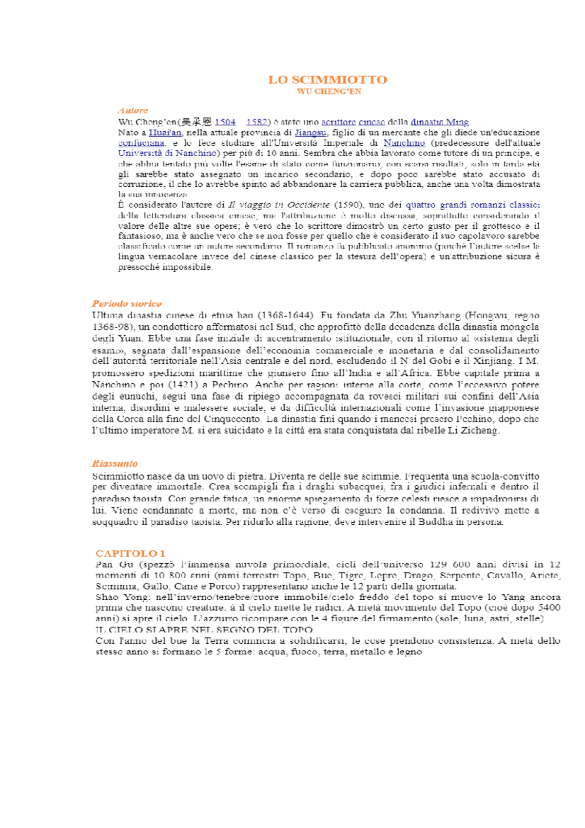 lo-scimmiotto-riassunto-lett-cin-storia-dell-asia-orientale-e-sud