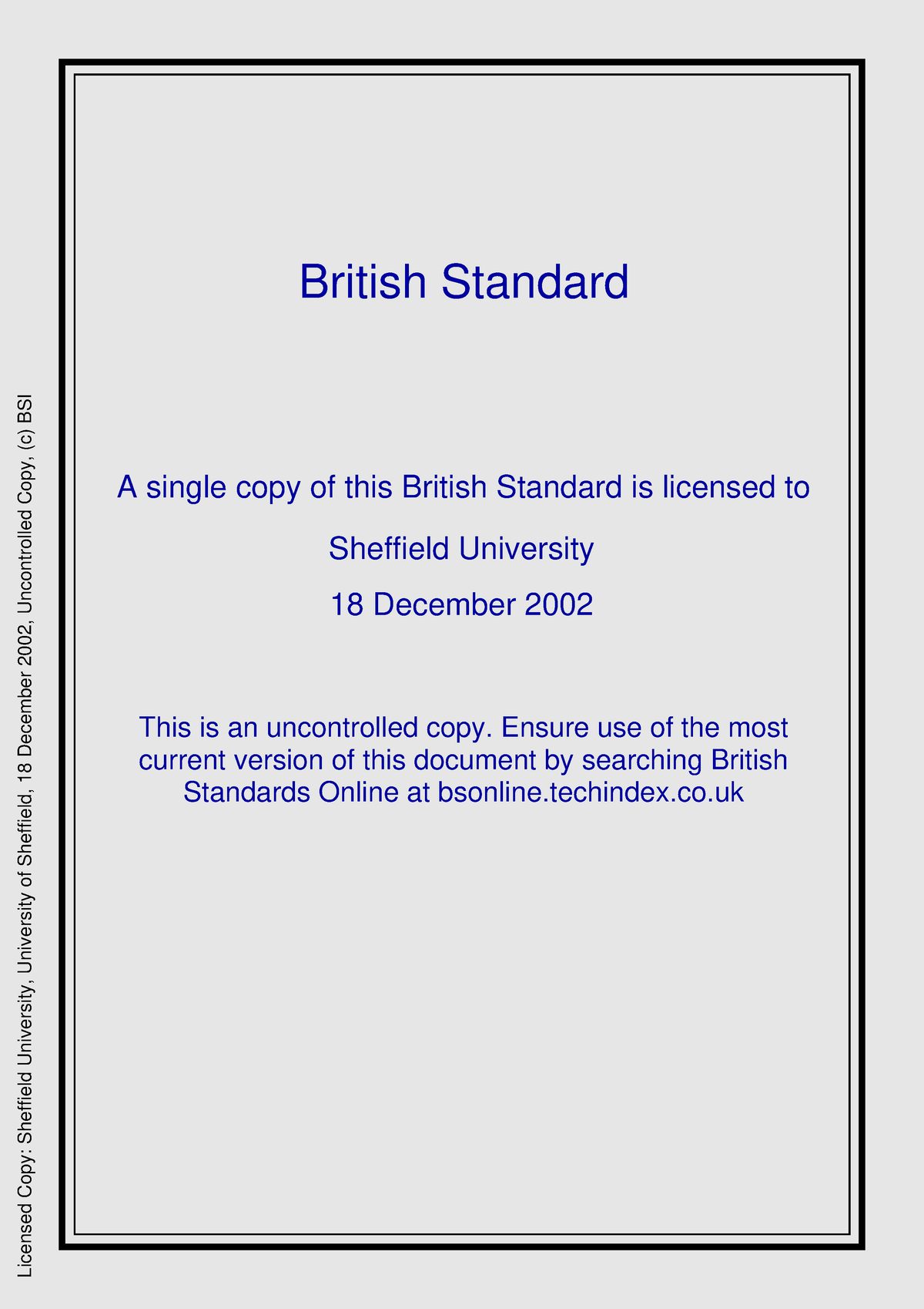 Pdfcoffee - BS Code - British Standard A Single Copy Of This British ...