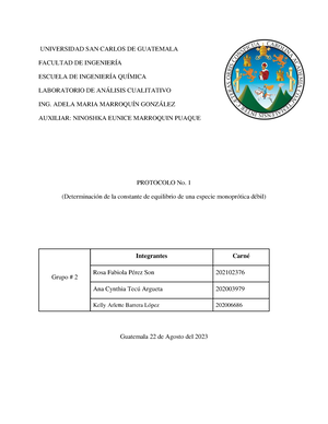 Protocolo 3 DILUCIONES Y DIAGRAMA DE SILLEN DE ESPESCIES MONOPRÓTICAS ...