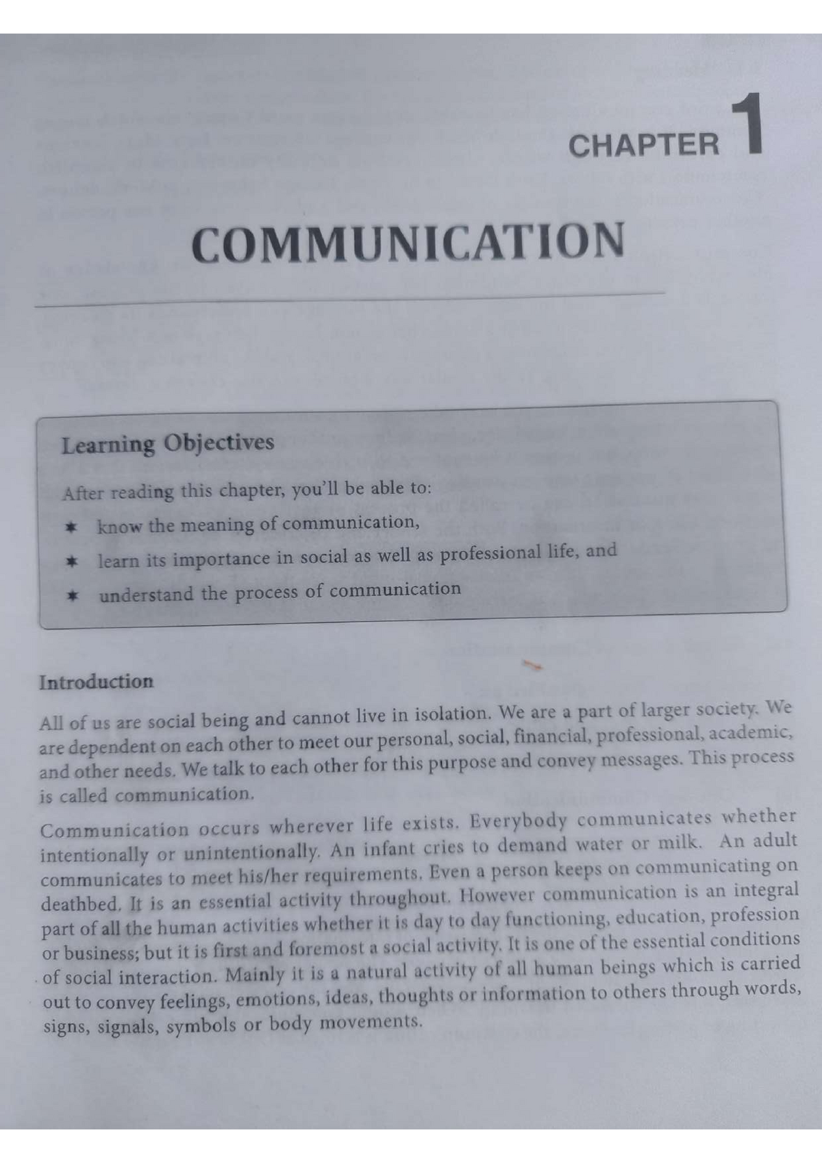 assignment of english communication