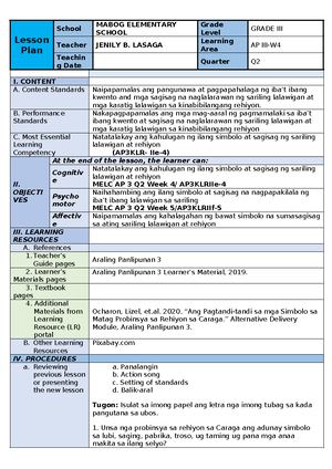 English Quarter 4 Module 1 - ENGLISH QUARTER 4 MODULE 1 LESSON 1 What’s ...