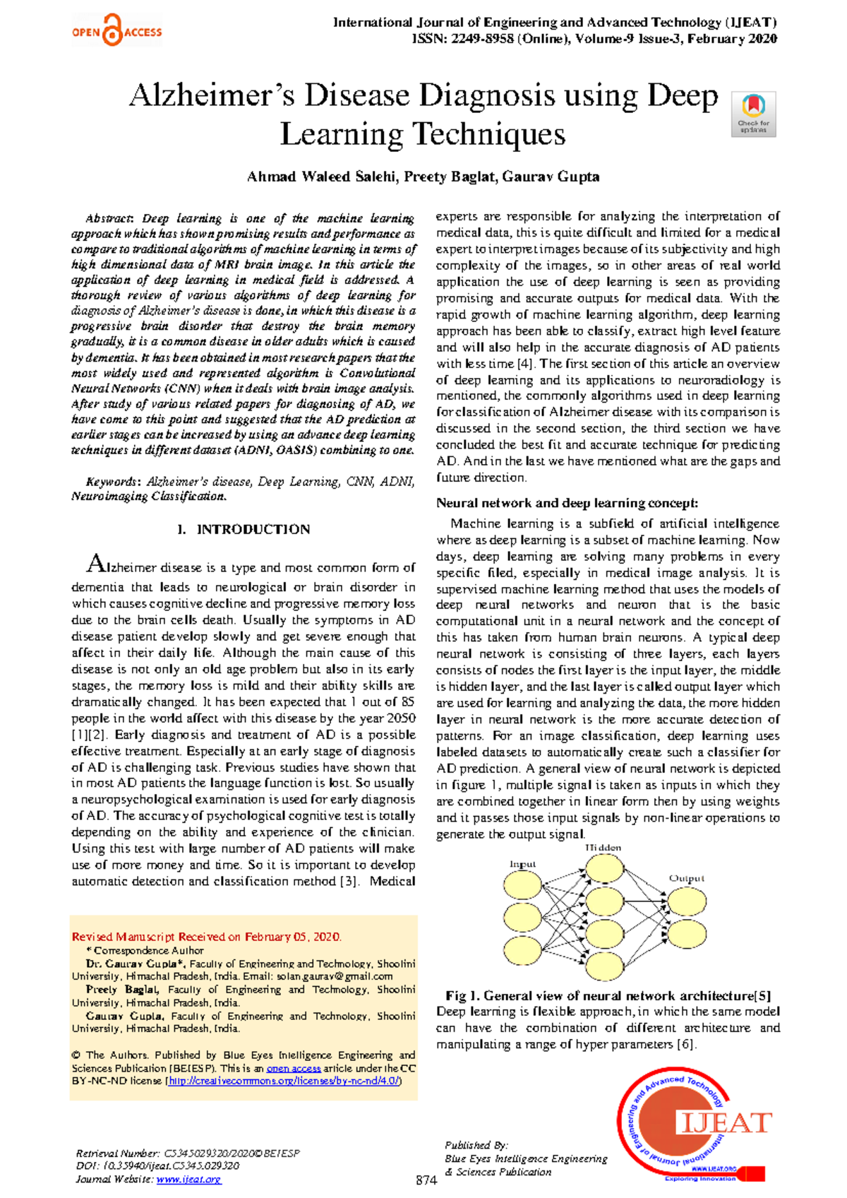 Lit1 2021 - HGJGJ - International Journal of Engineering and Advanced ...