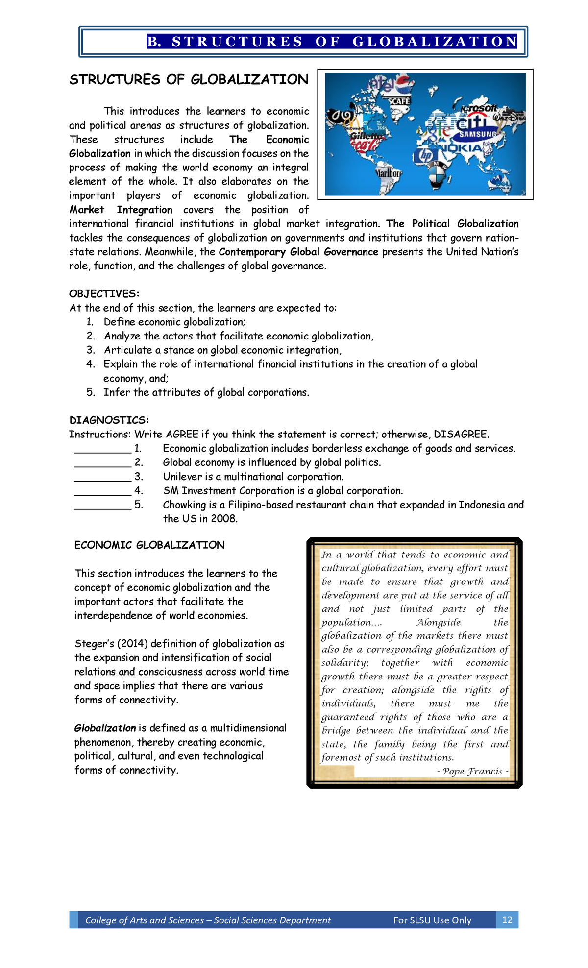 GEC04 Module 2-4 Structures-of-Globalization - STRUCTURES OF ...