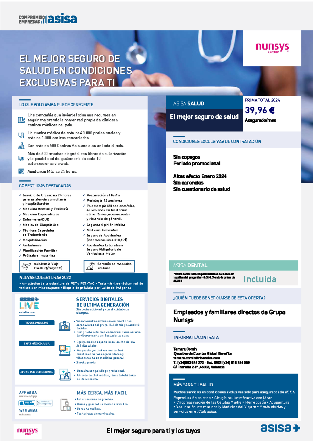 Coberturas Asisa-poliza - asisalive ASISA SALUD • Ampliación de la ...