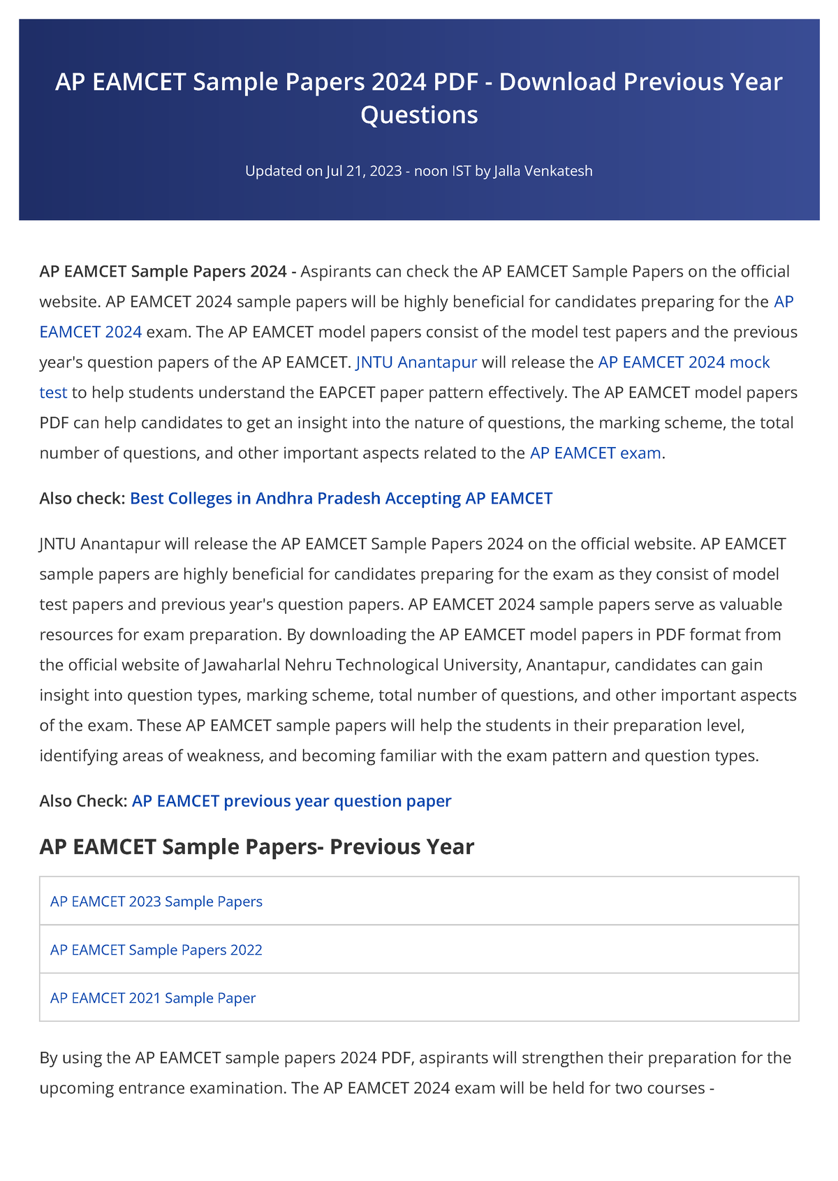 Eamcet Model Papers - ONE OF THE EXPERIMENT OF COMPUTER NETWOKS - AP ...