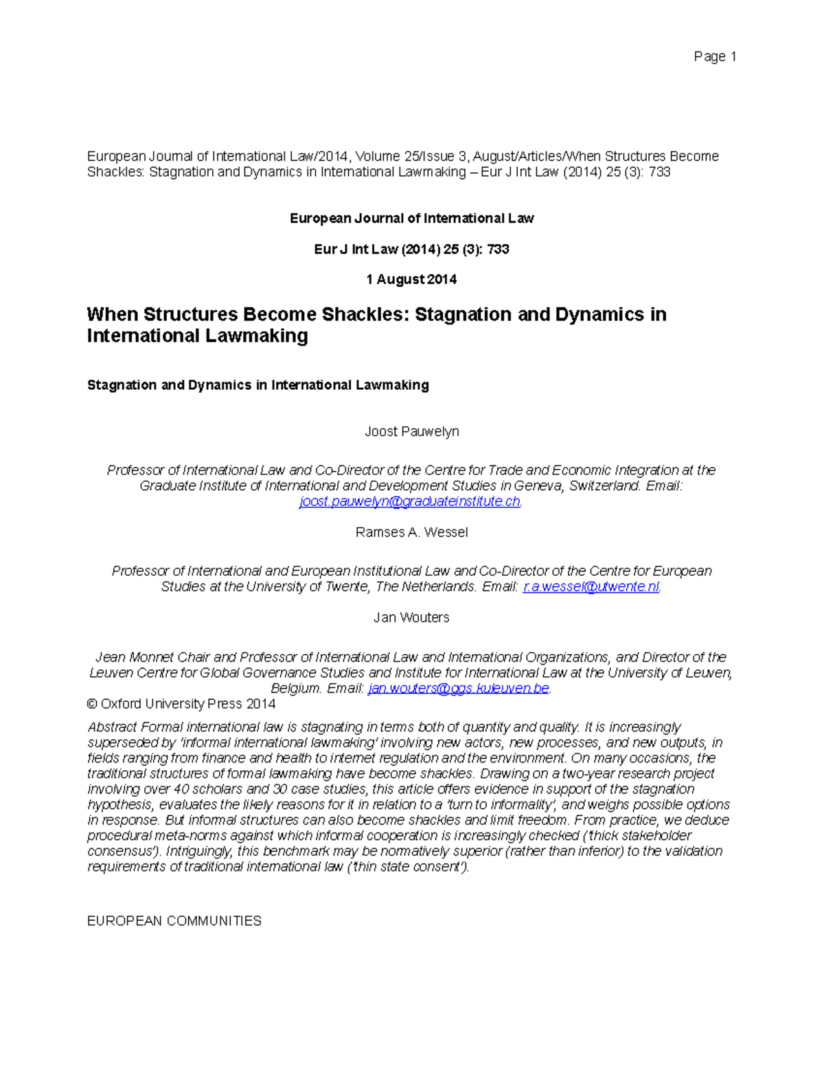 When Structures Shackles Stagnation 2 copy European Journal