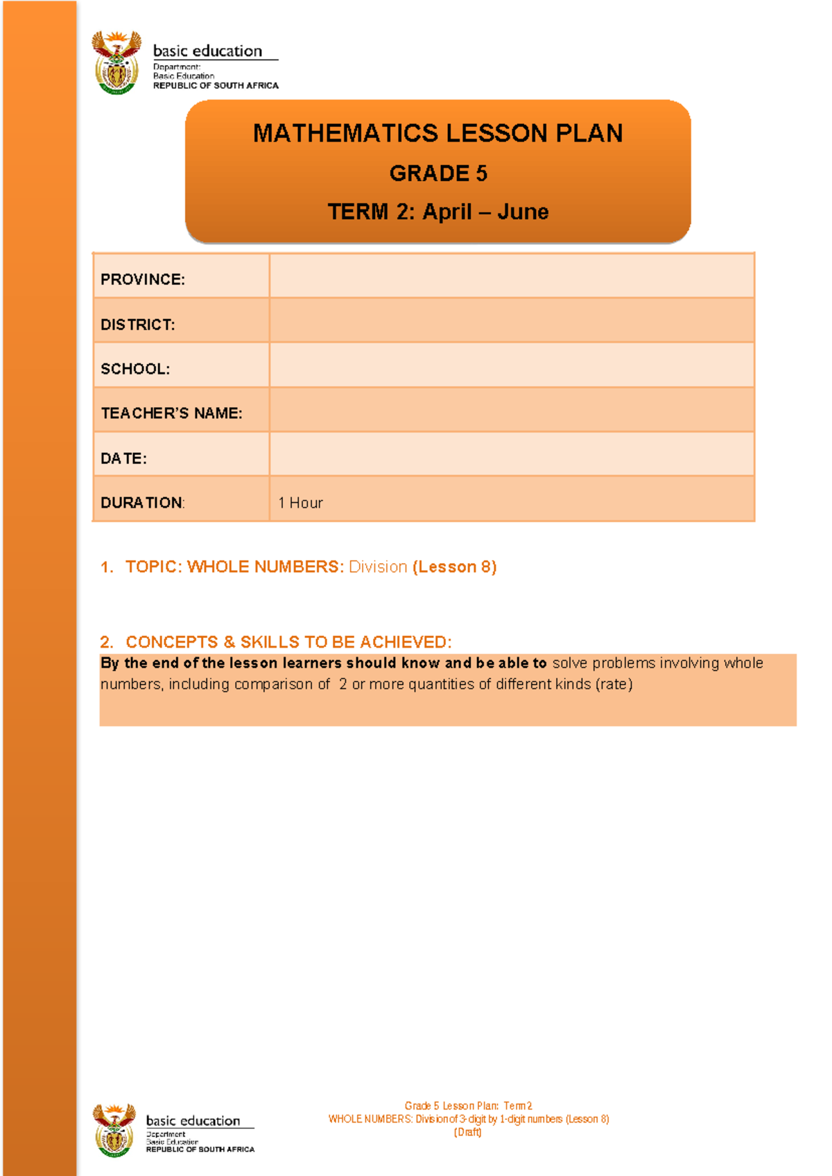 module 2 lesson 8 grade 5 homework