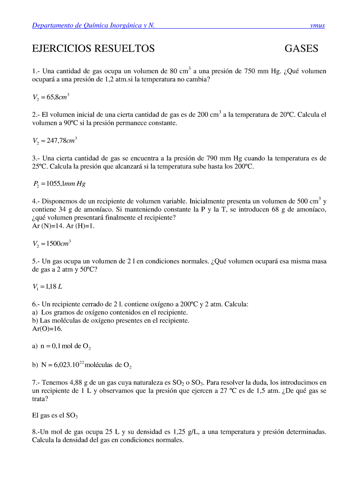 Gases Problemas 01 - PROBLEMA - Departamento De Química Inorgánica Y N ...