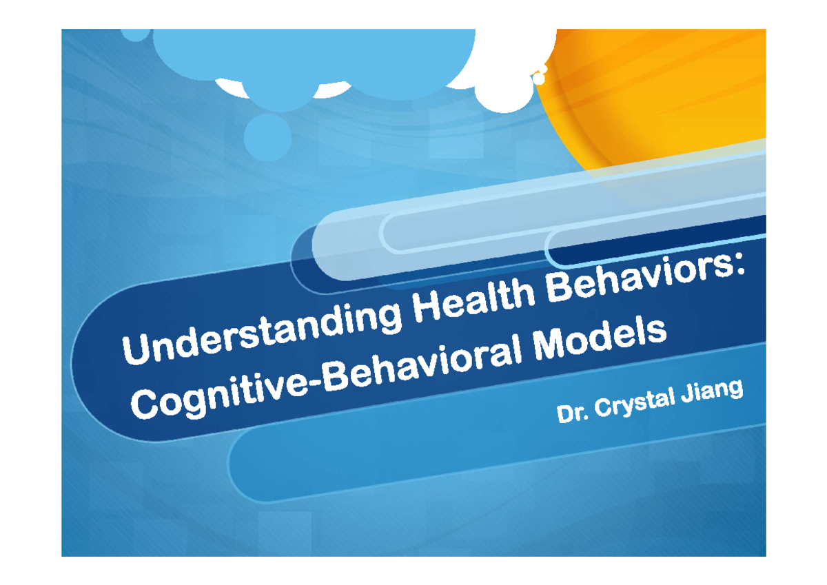 Lecture+2 - lecture notes - Learning Objectives Understand the role of ...