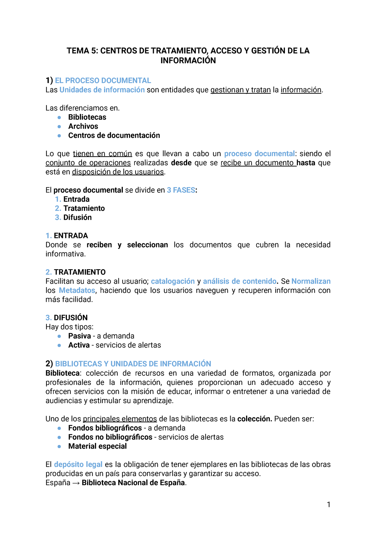 T Apuntes Del Segundo Parcial Tema Centros De Tratamiento Acceso Y Gesti N De La