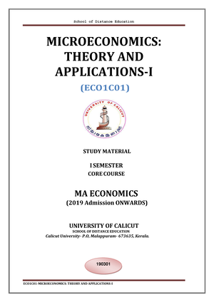 micro economics assignment pdf