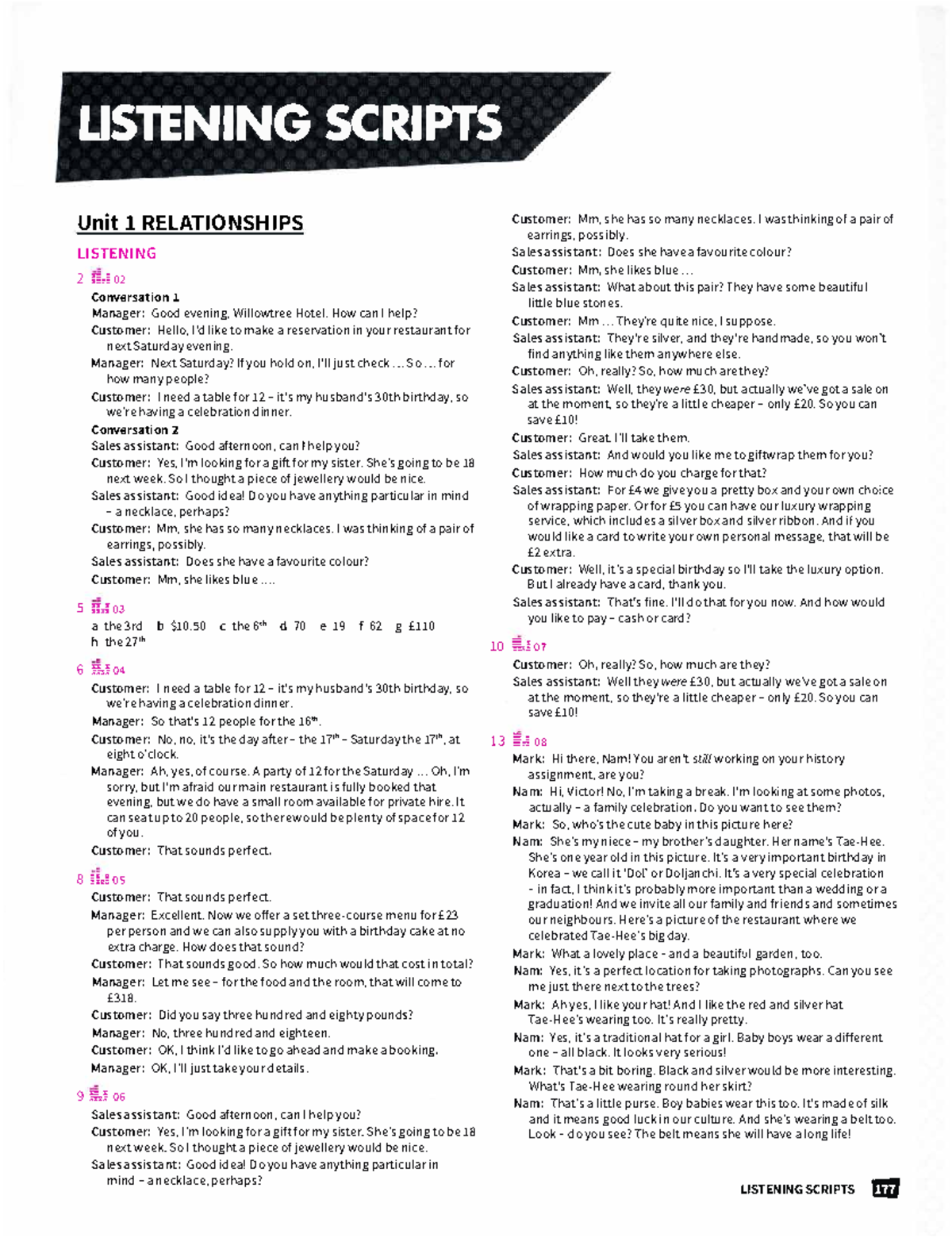 Script best choice Cambridge IELTS 10 Student's Book with Answers