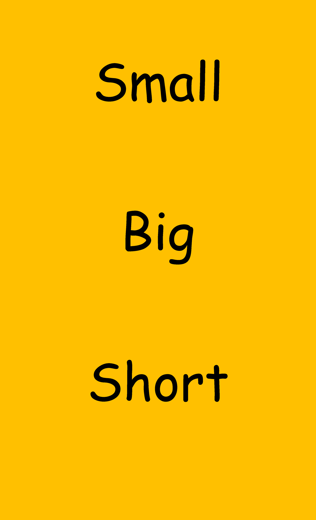 adjective-degrees-of-comparison-literature-small-big-short-tall