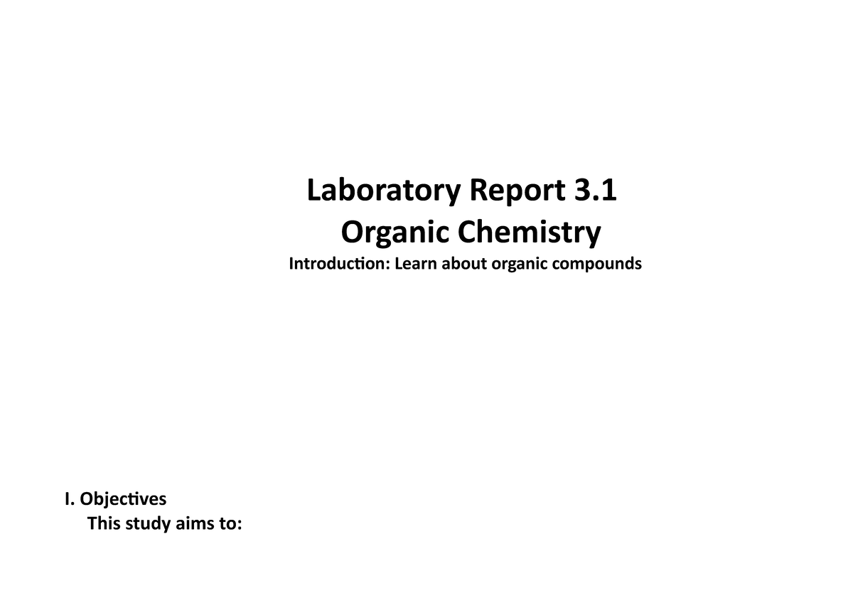 Overview of common functional groups - Labster