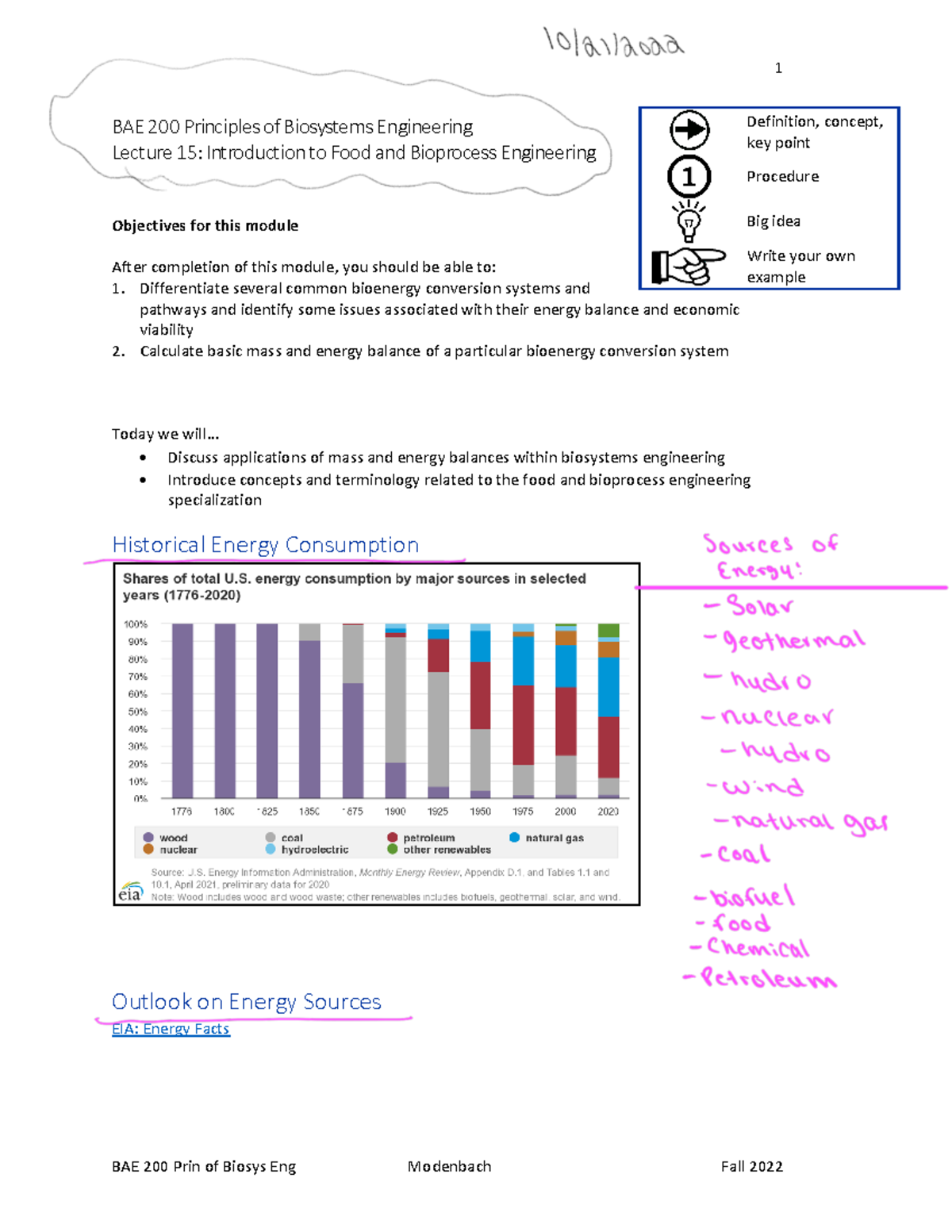 Lecture+15+Intro+to+Food+Bioprocess+Posted+Notes - BAE 200 Principles ...