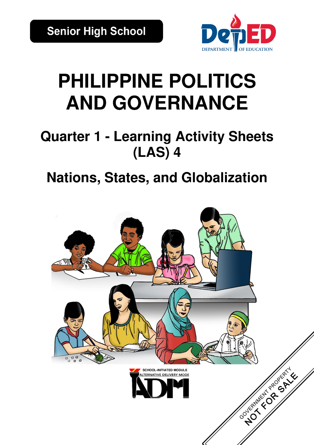 MODULE 1 QUARTER 2 - PHILIPPINE POLITICS AND GOVERNANCE Quarter 1 ...