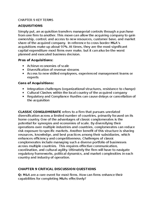 Chapter 2 KEY Terms - CHAPTER 2 KEY TERMS: OLIGOPOLY In short, it is a ...