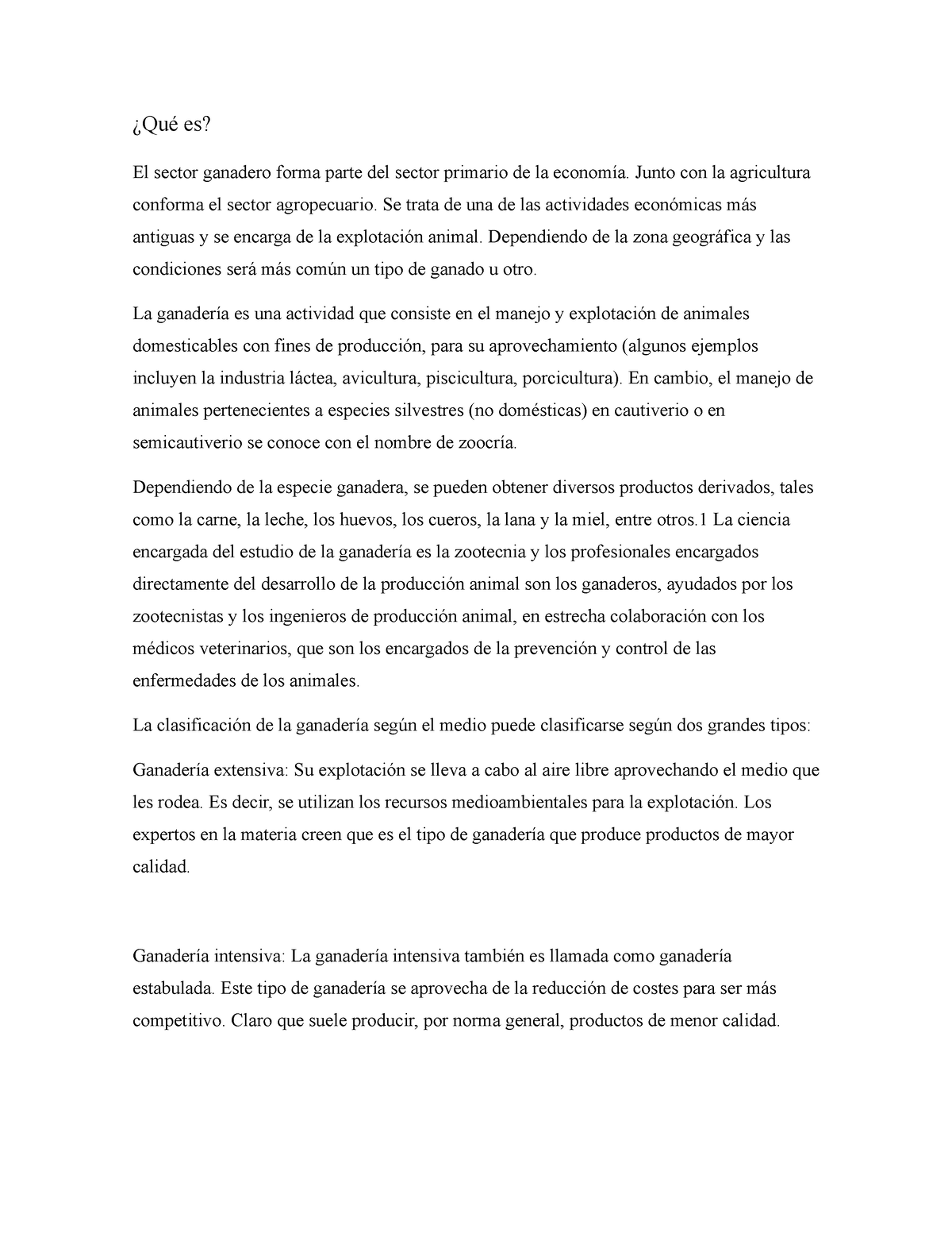 Desperdicio Del Agua En La Ganadería En Un Ambito Mas Adecuado ¿qué Es El Sector Ganadero 3991