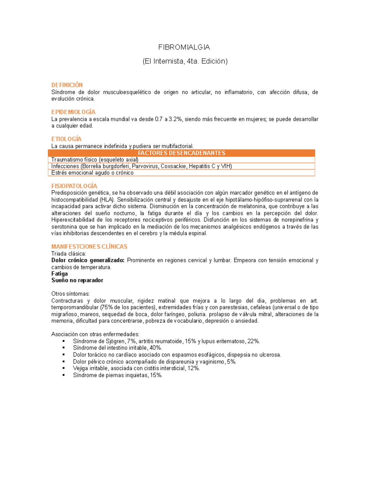 Generalizado boca la dolor en