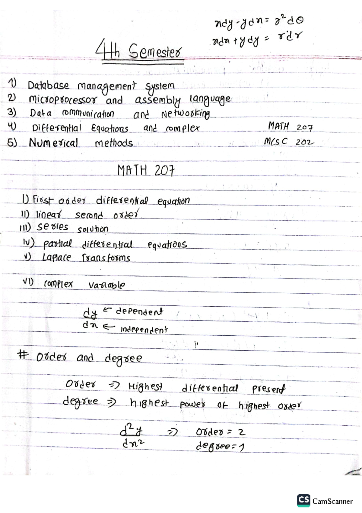 Differential Equations Mathematics Education Studocu Differential Equations Mathematics Education Studocu