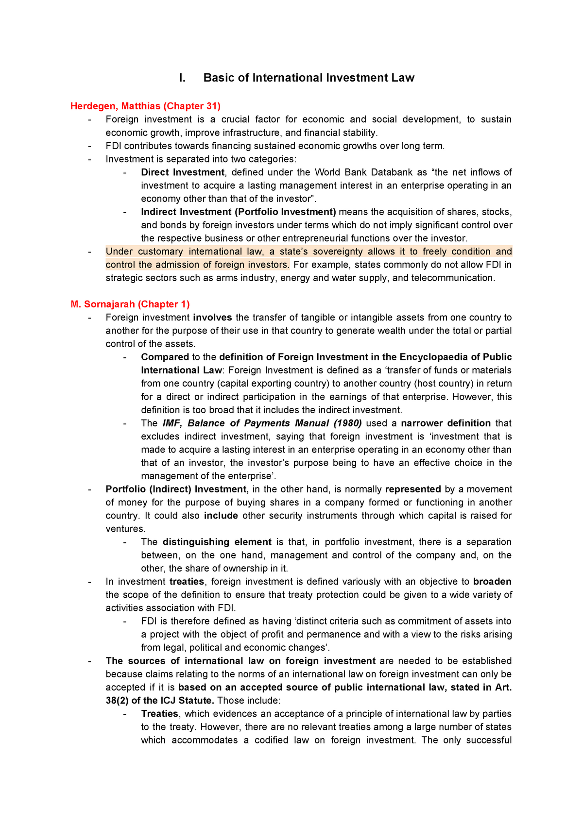 thesis international investment law