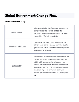 Global Warming Flashcards Quizlet - Global Warming Terms In This Set ...