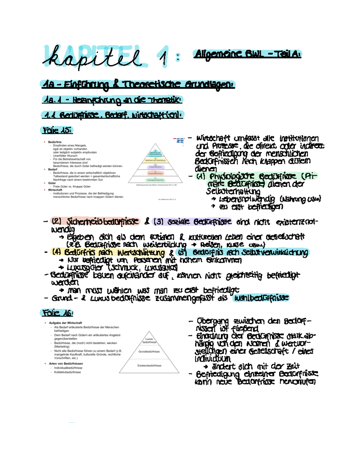 1a - Einführung Und Theoretische Grundlagen - Kapitel 1 Allgemeine ...