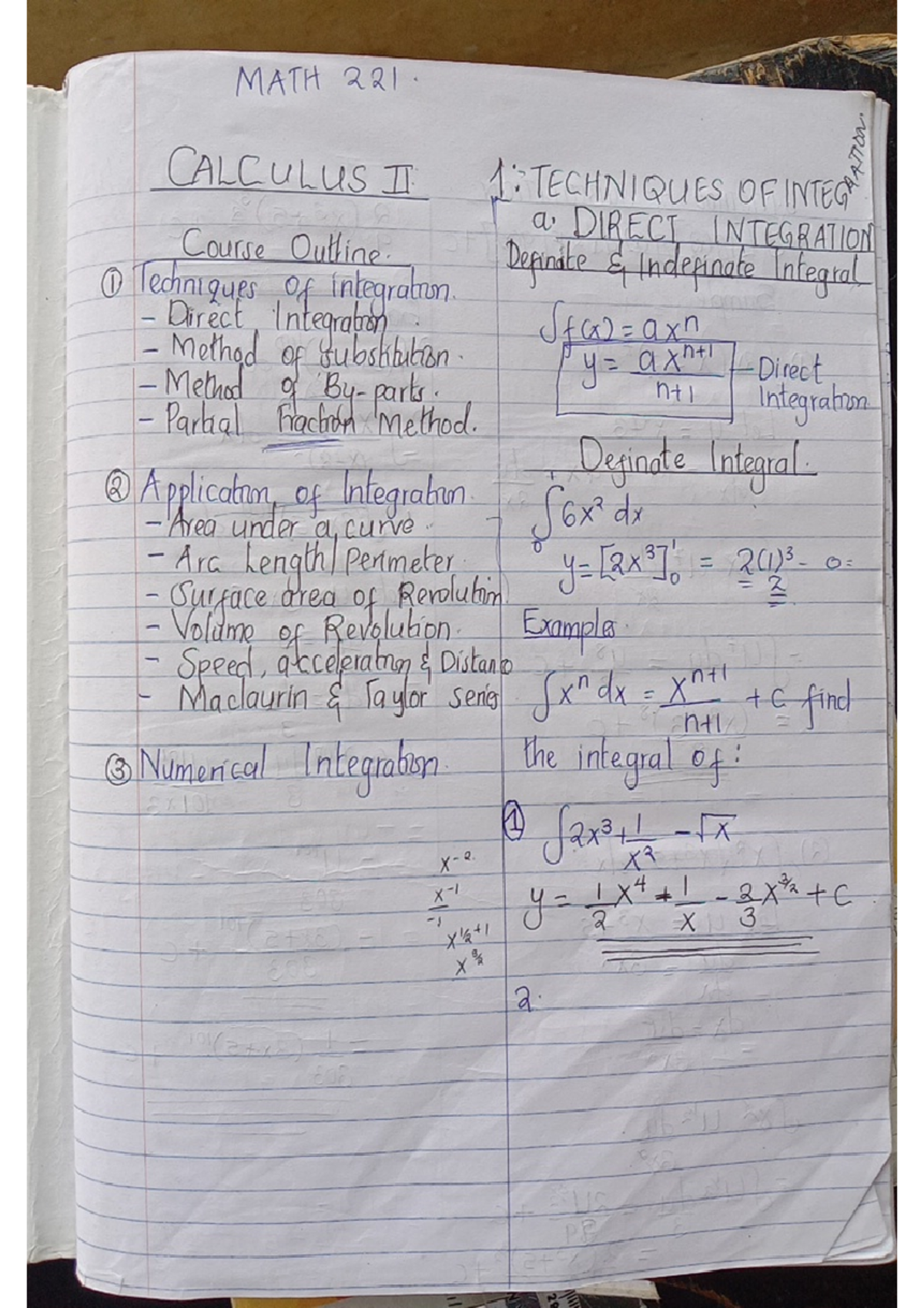 Nim Calculus 2 Math 221 - Economics and statistics - Studocu