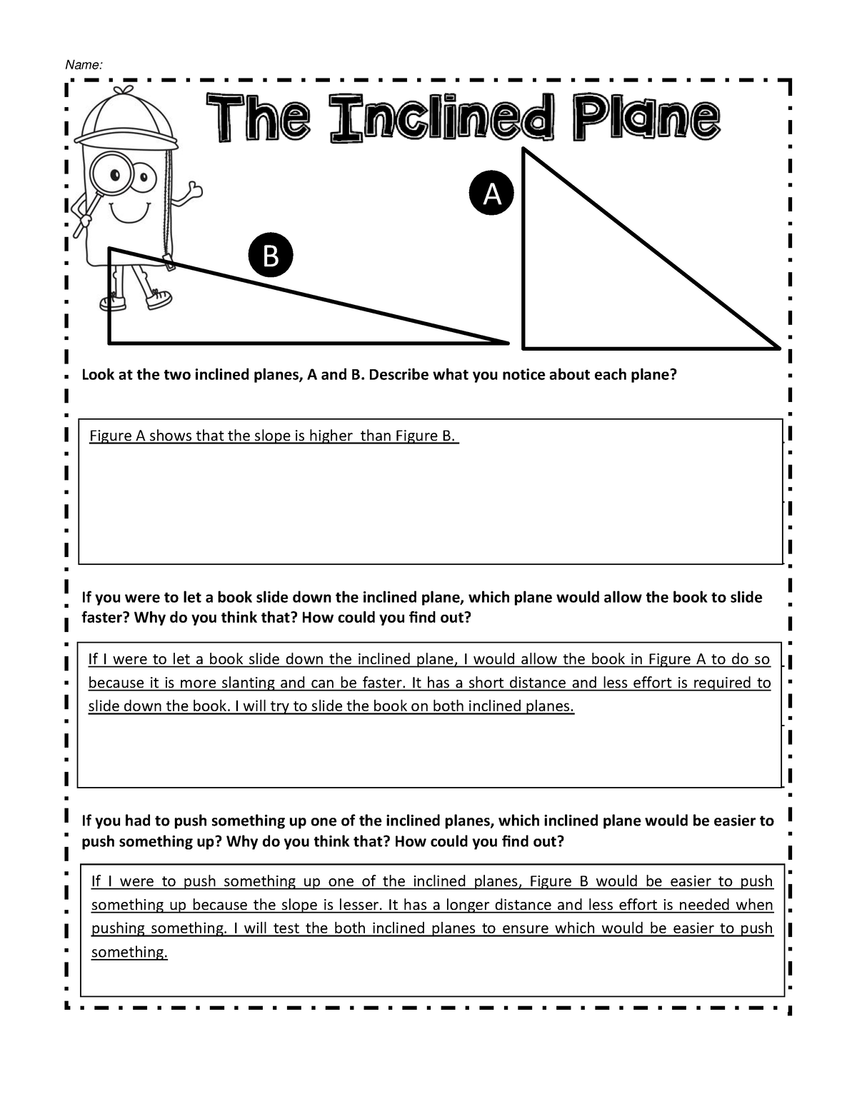 the-inclined-plane-answer-a-b-name-look-at-the-two-inclined-planes-a-and-b-describe-what