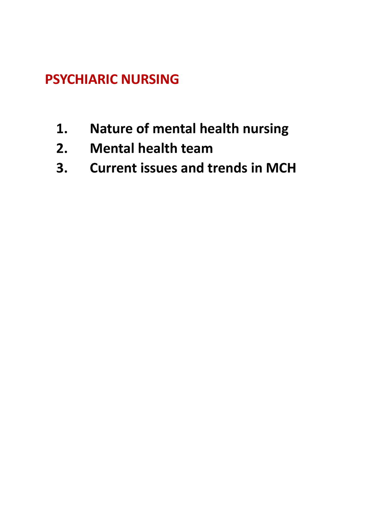 psychiatric-nursing-psychiaric-nursing-1-nature-of-mental-health