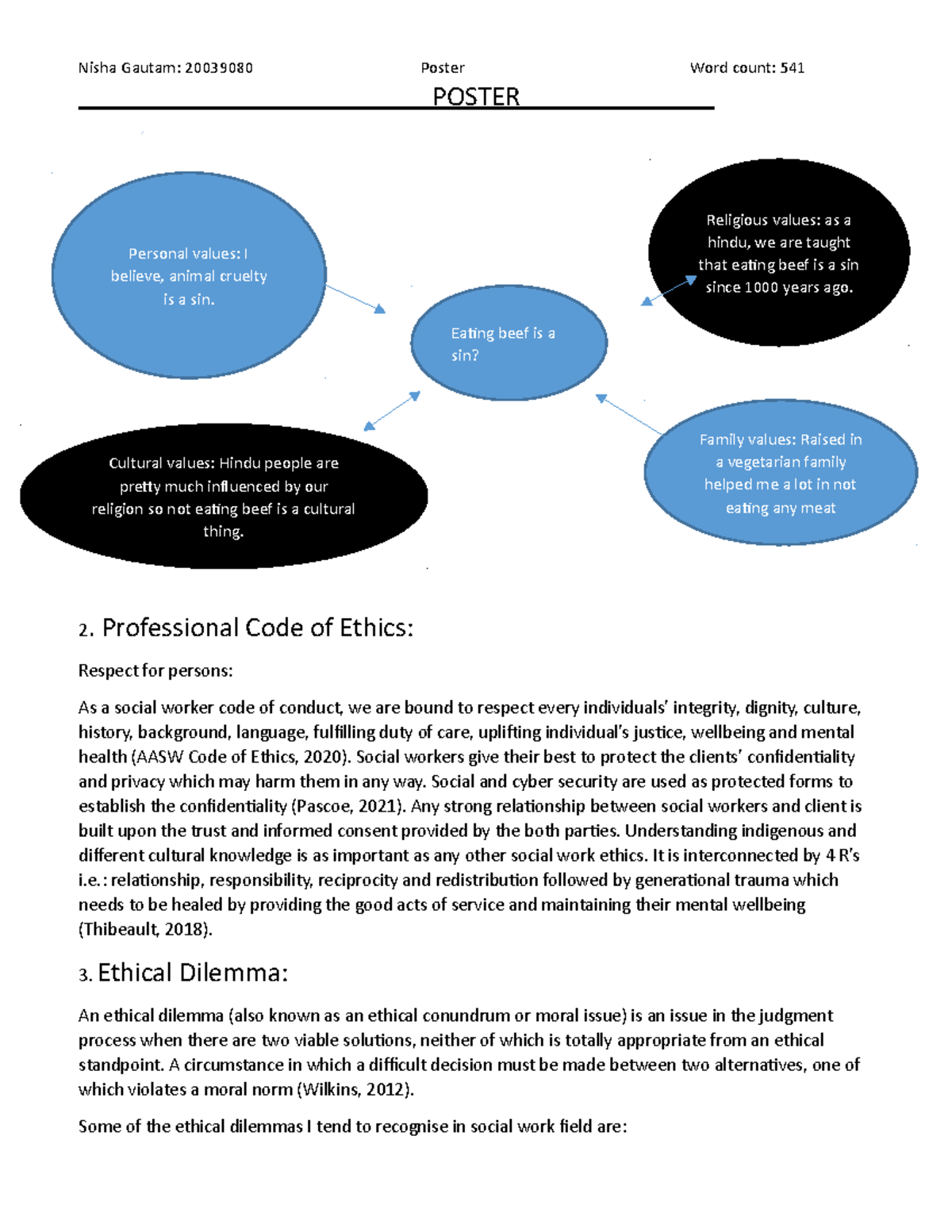 Mind map - this will definitely get you a disctinction mark but this is ...
