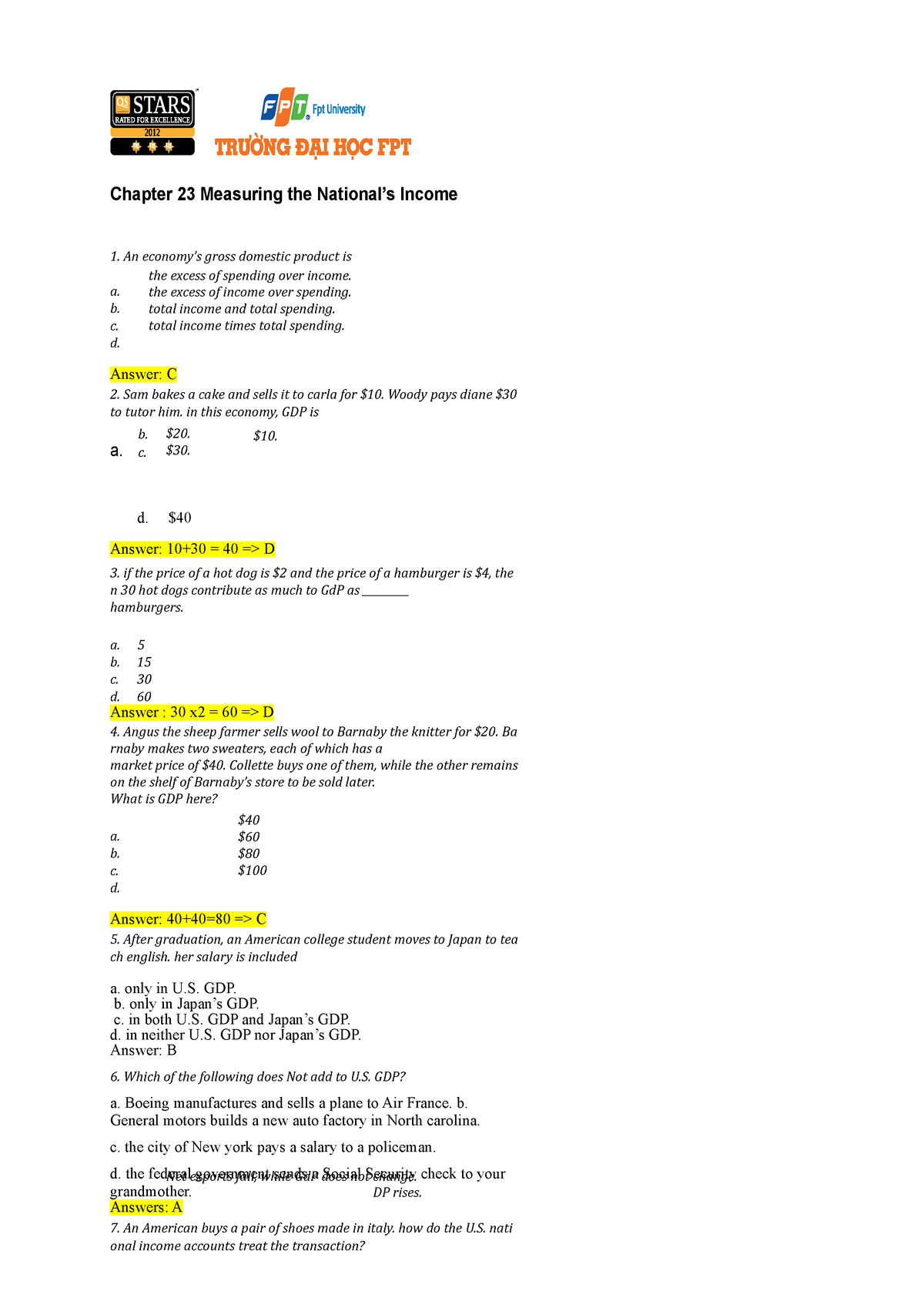 eco 218 home assignment answers