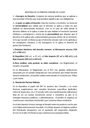 Resumen de la materia ROMANO para derecho romano l - Fuentes del ...