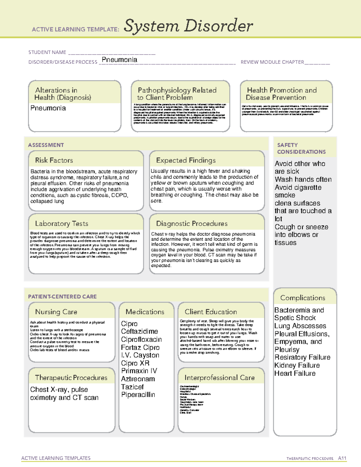 system-disorder-for-pneumonia