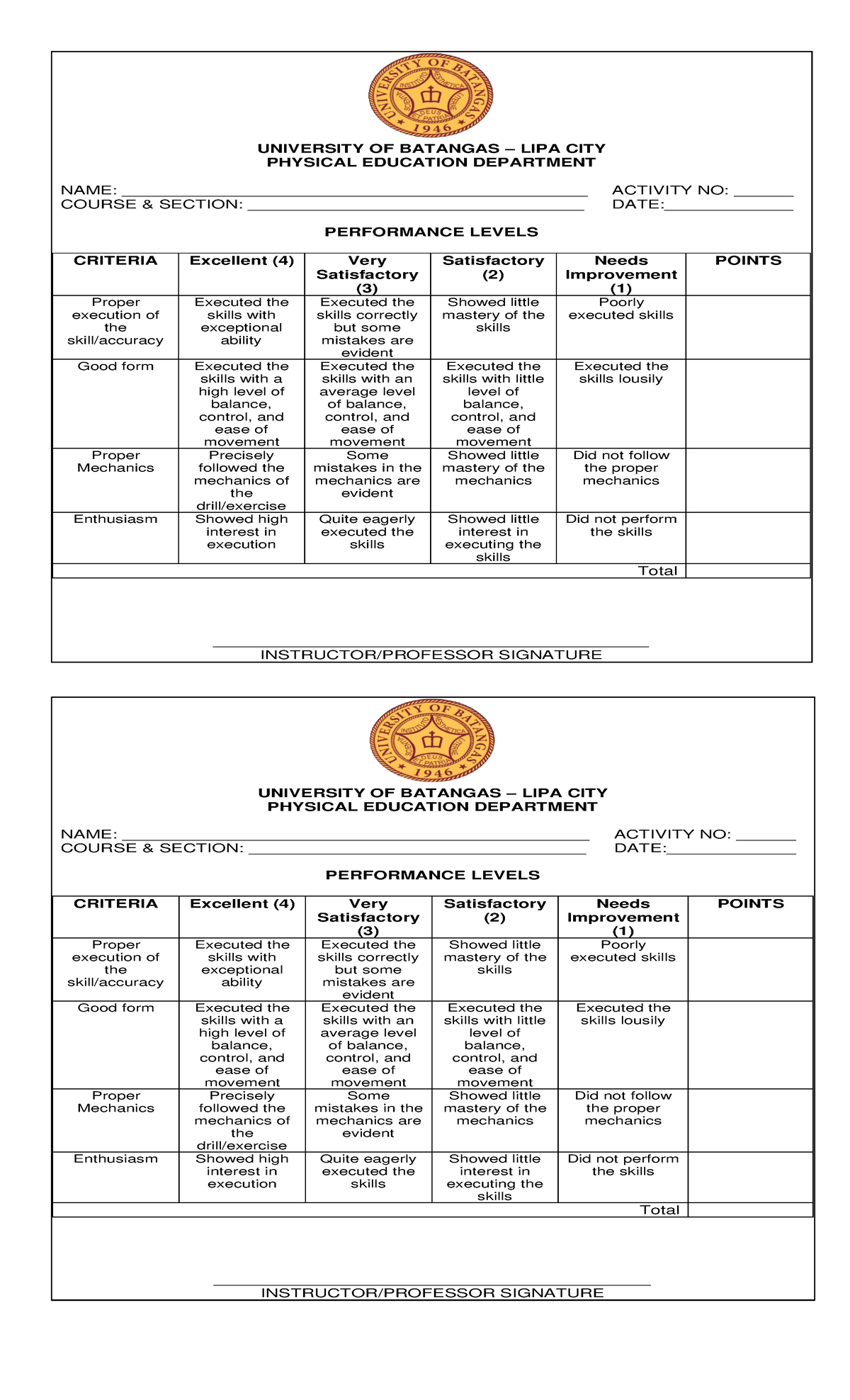 Rubrics 2024 Summary Education UNIVERSITY OF BATANGAS LIPA CITY   Thumb 1200 1976 