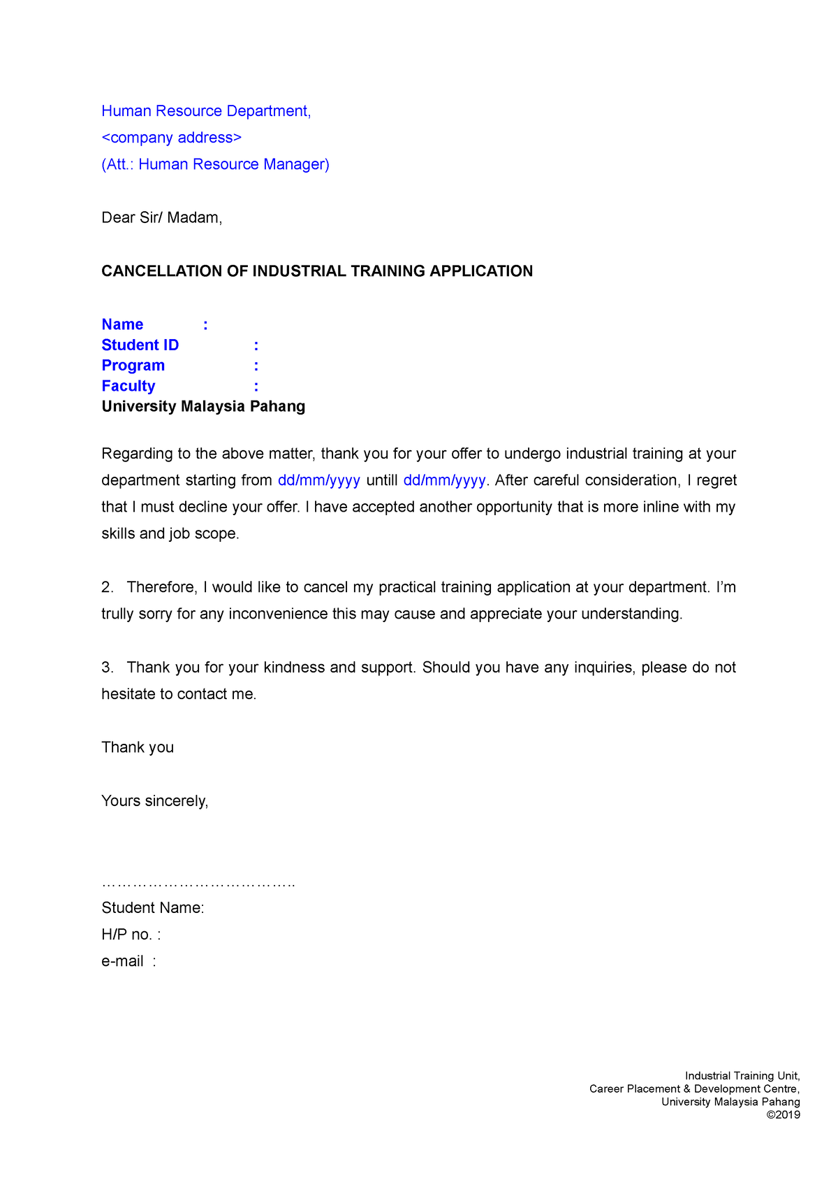 cancellation-of-industrial-training-application-letter-human-resource