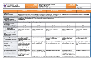 DLL Mapeh 4 Q1 W6 - daily lesson log for teachers - GRADES 1 to 12 ...