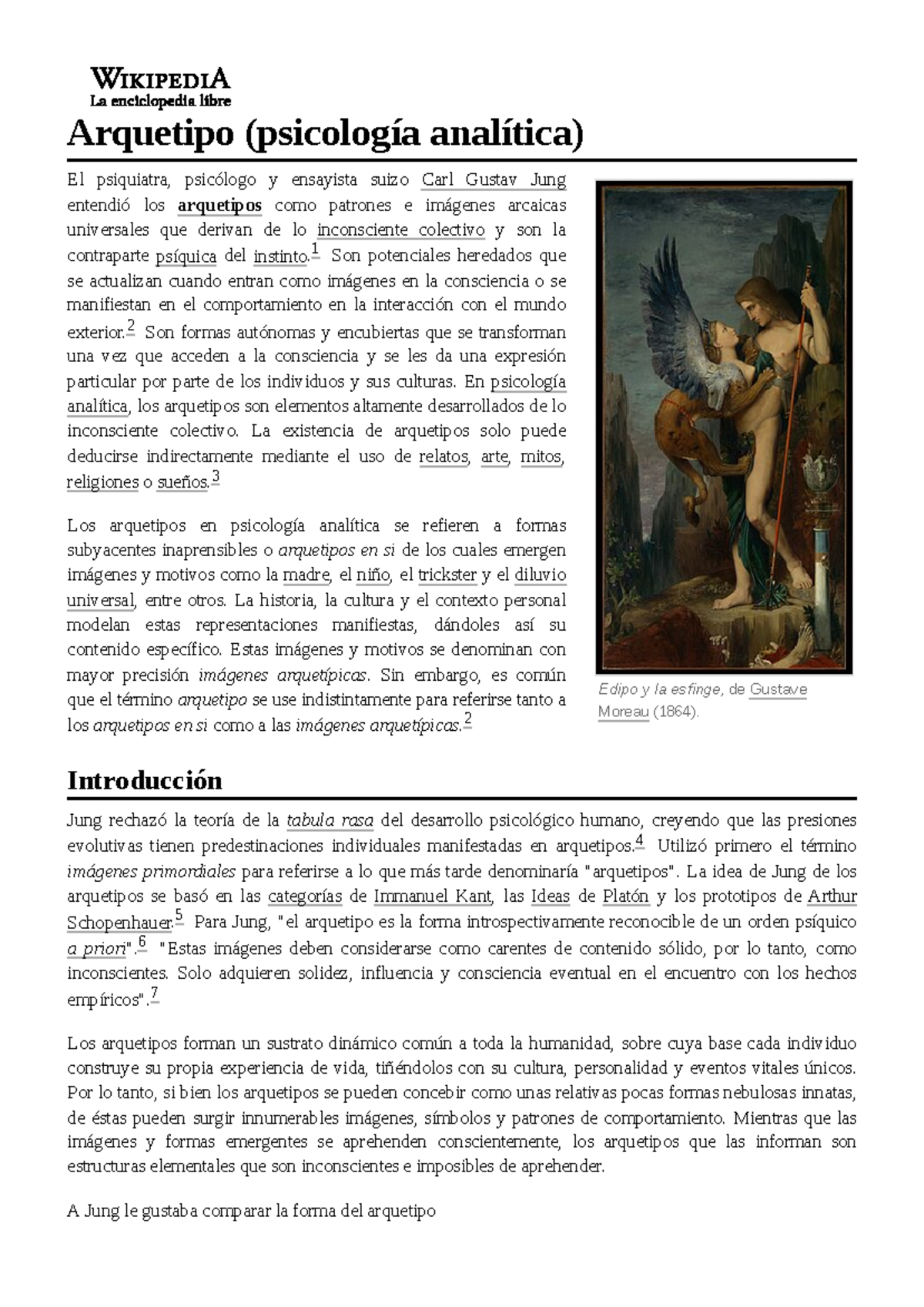 edipo e la sfinge moreau