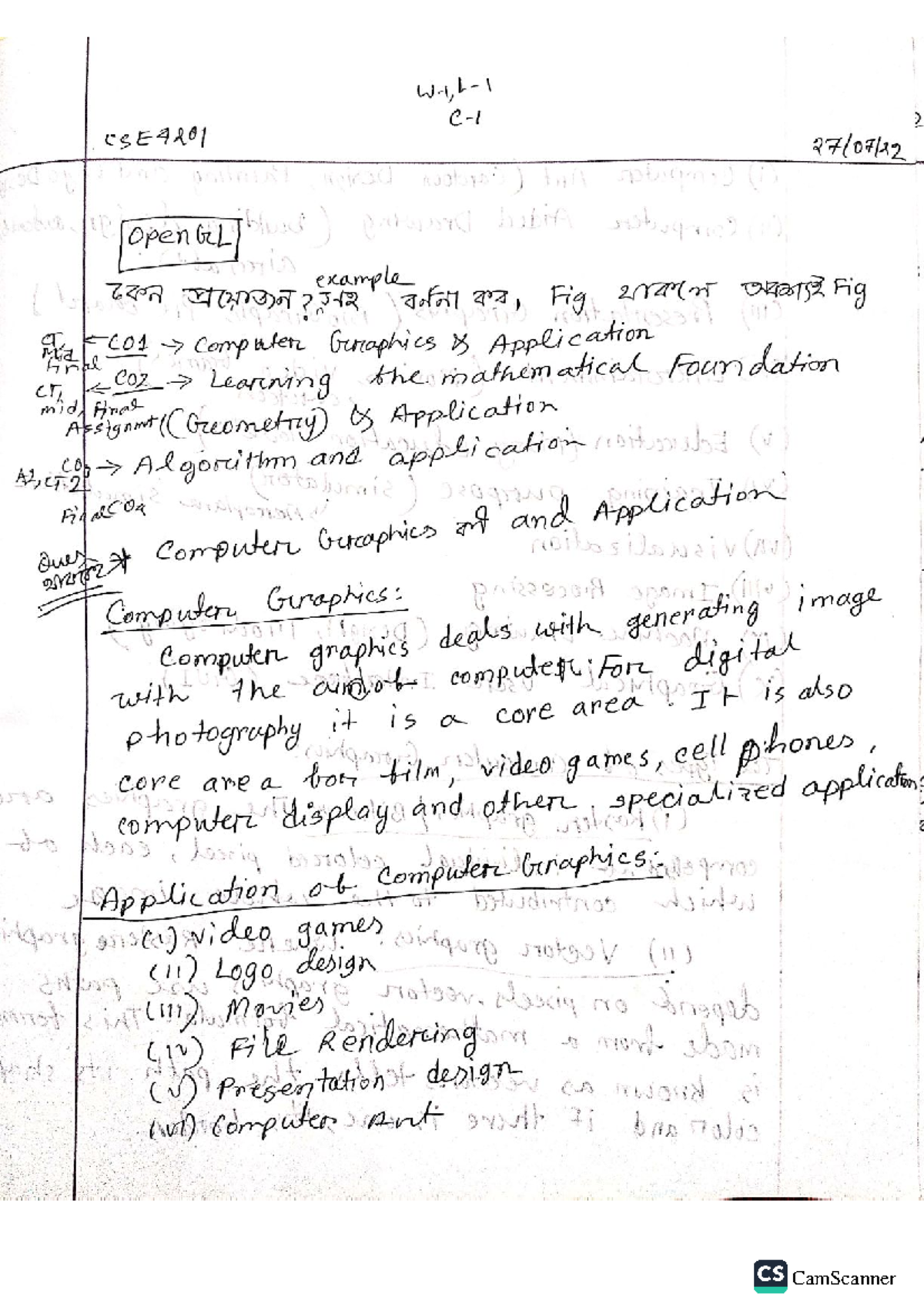 4201(Classnote)CG - For Practise - Digital SignalProcessing - Studocu