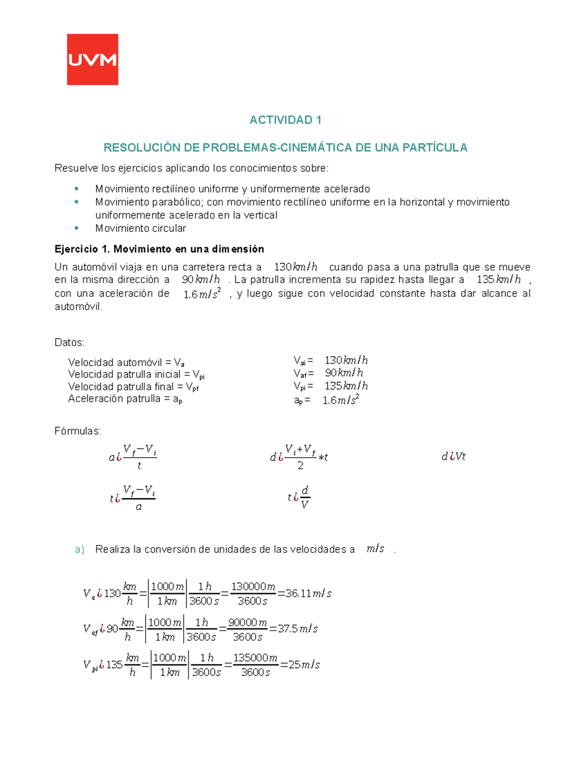 Actividad 1 - Ejercicios - ACTIVIDAD 1 RESOLUCIÓN DE PROBLEMAS ...