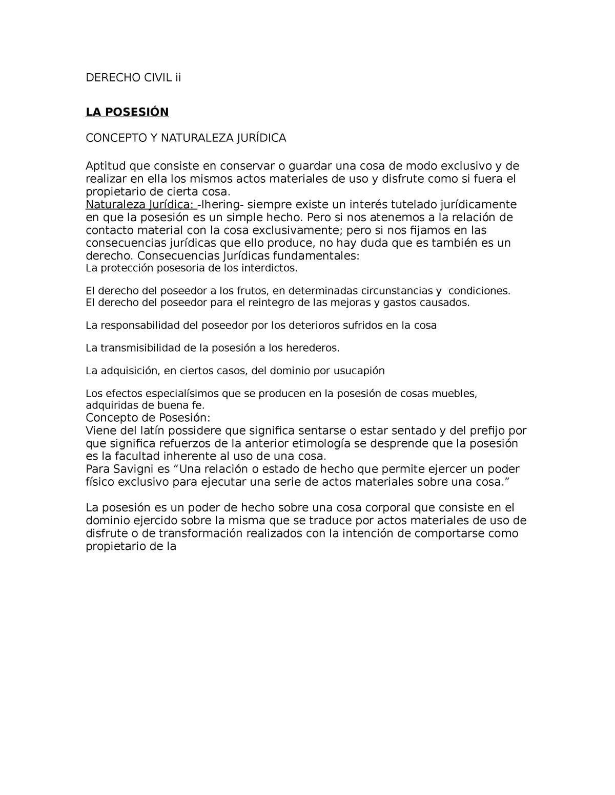 Derecho Civil Del Libro 2 Del Codigo Civil De La República De Guatemala ...