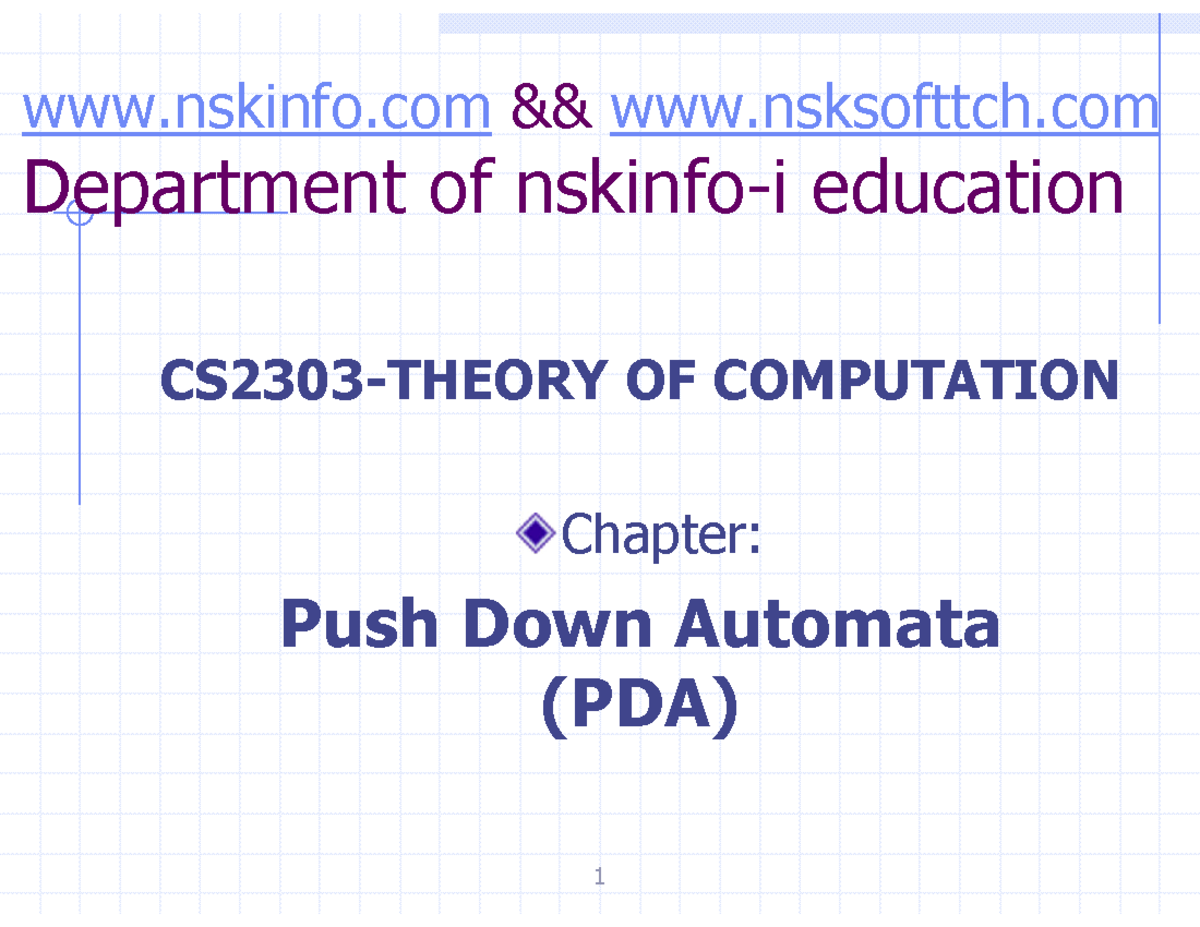 PDA state transition from q to p 2. a is the next input symbol 3. X