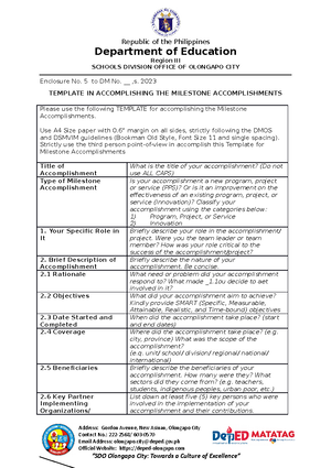 DM Search for Outstanding Forms - Department of Education Region III ...