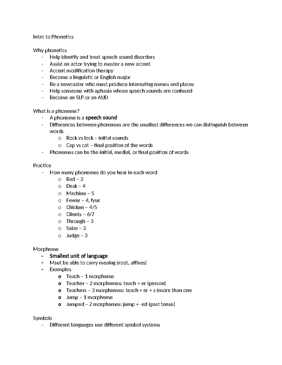 Intro to Phonetics 1:27 - Intro to Phonetics Why phonetics - Help ...
