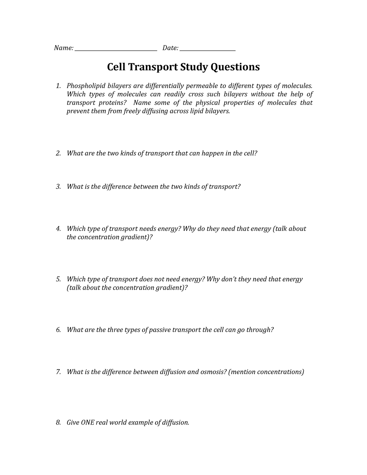 SQ Chapter 3 - study questions - Name ...