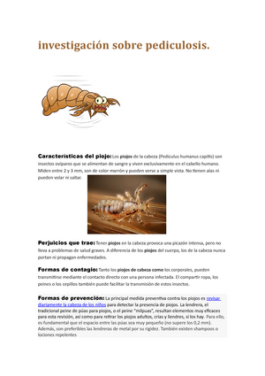 Cómo tratar la pediculosis (piojos) – CEIP BLASCO IBÁÑEZ