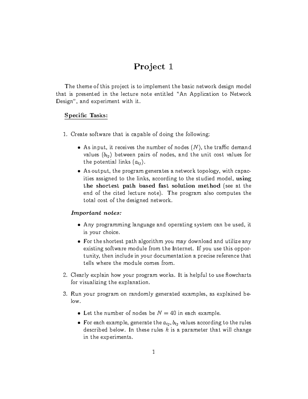 Project 1 - Project 1 The theme of this project is to implement the ...